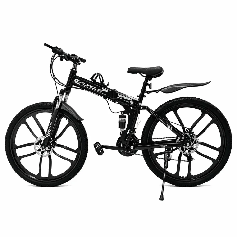 Mountain Bike 26" folding black