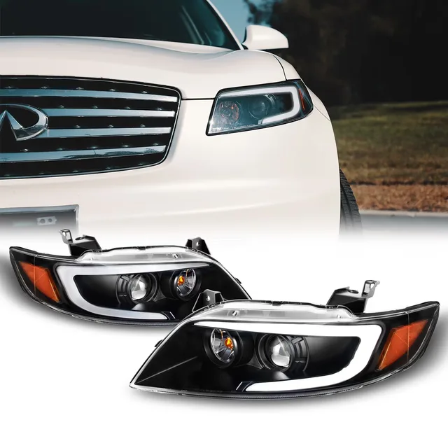 Projector Headlights led black