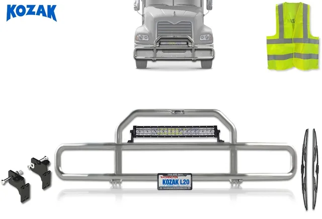 Bumper Guard 22" 160 lb led