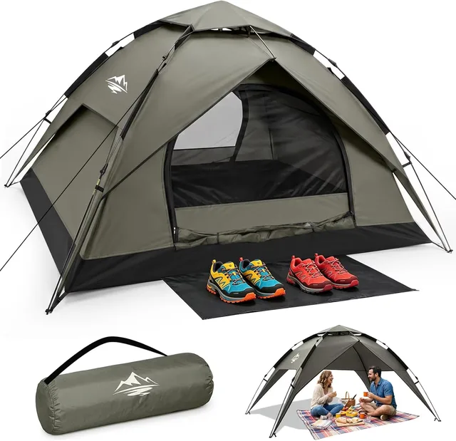 Camping Tent 2 person waterproof windproof