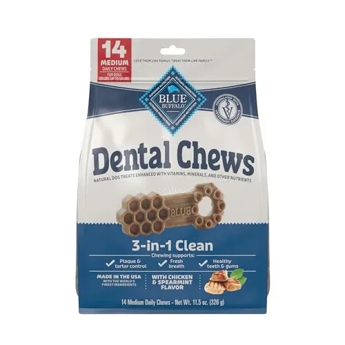 Dental Chews 11.5 oz blue