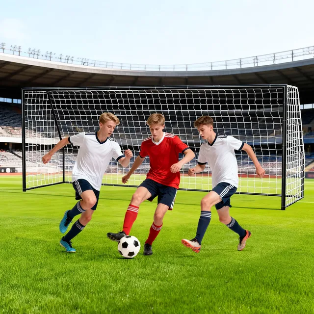 Soccer Goal 7 ft portable black