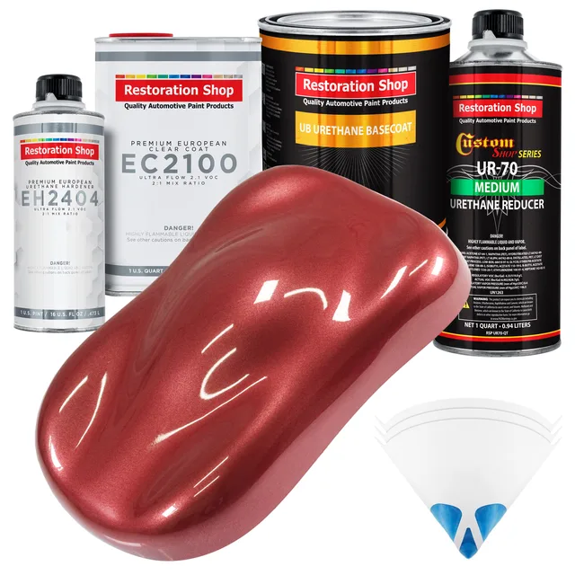 Auto Paint red 1 quart 2 quarts