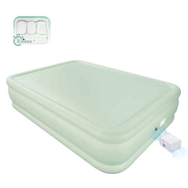 Air Mattress heavy-duty black green