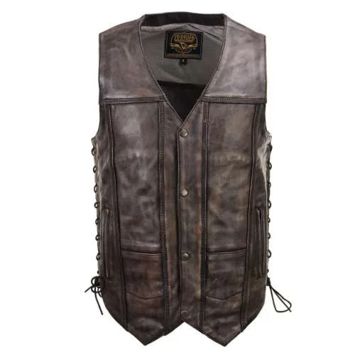 Leather Motorcycle brown 1.2-1.3mm 45 lb