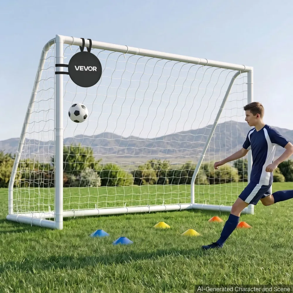 Soccer Goal 6.5 ft portable weatherproof