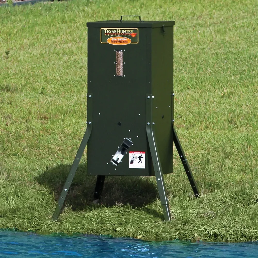 Fish Feeder adjustable 70 lbs 250 lbs