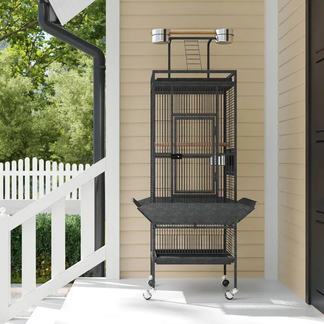 Metal Bird 61" black 17.91"