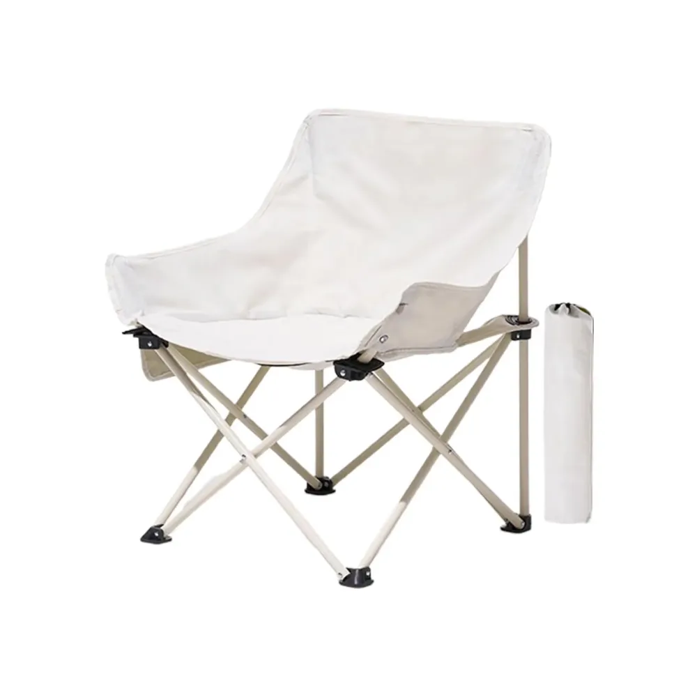 Chair white portable folding