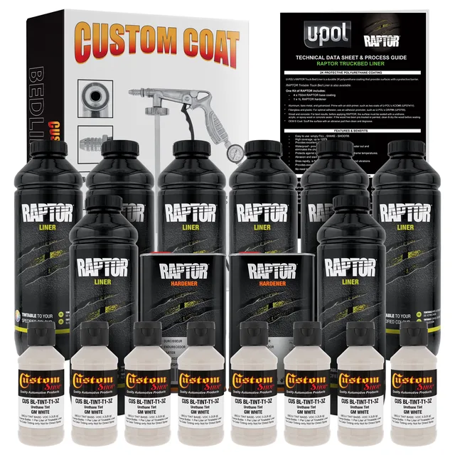 Truck Bed 8 liters white 3 oz