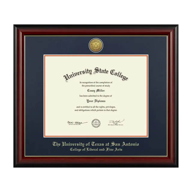 Diploma Frame orange 14w 22.2w