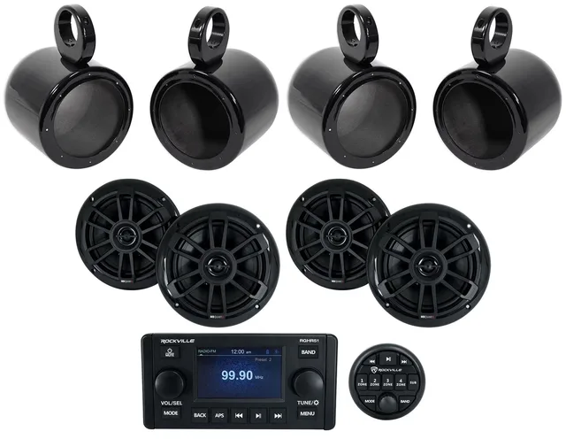 Receiver 6.5 in bluetooth black