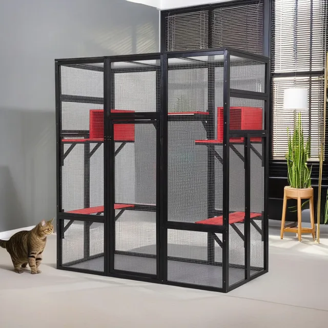 Furniture & Enrichment 70" black 2 persons
