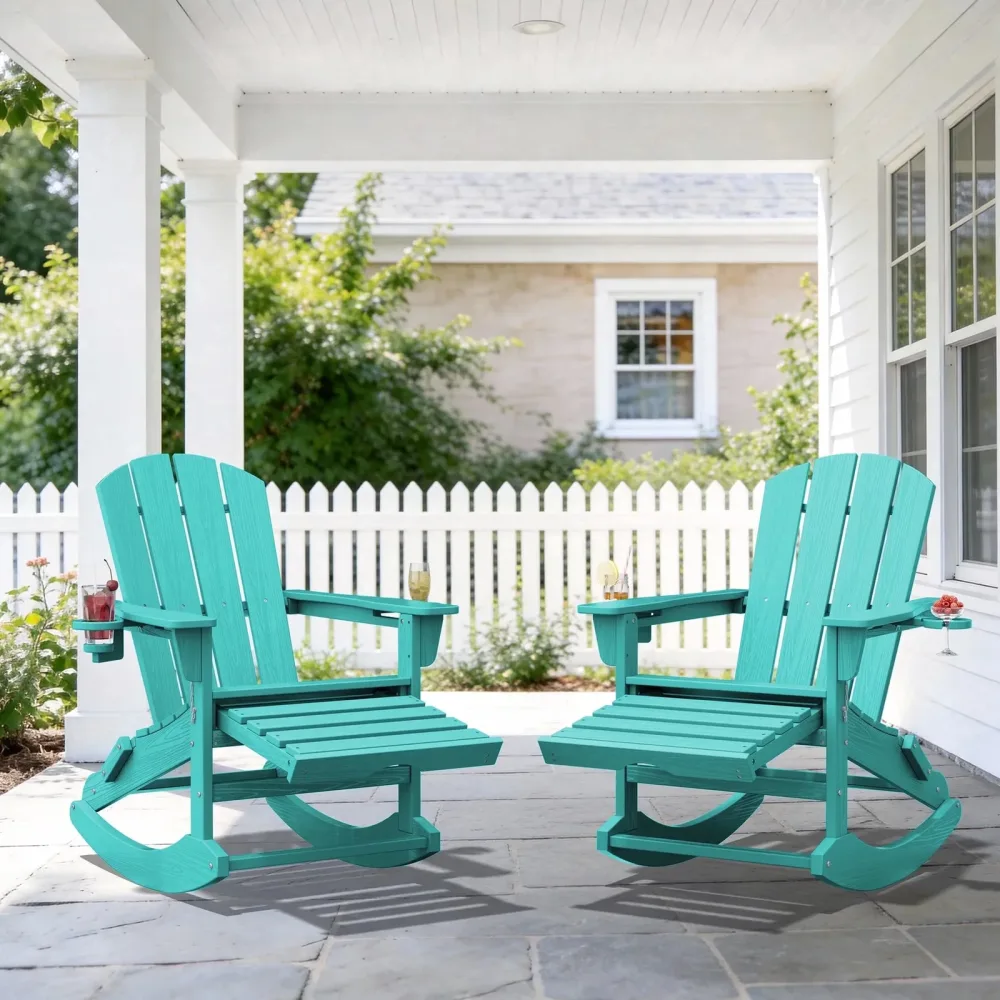 Patio 2 pack white blue