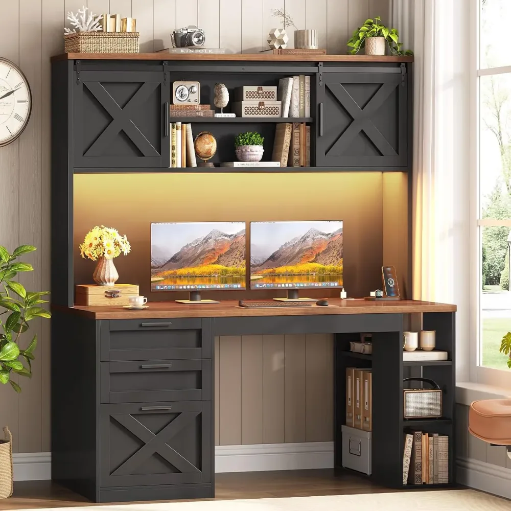 Office 55.1" led black