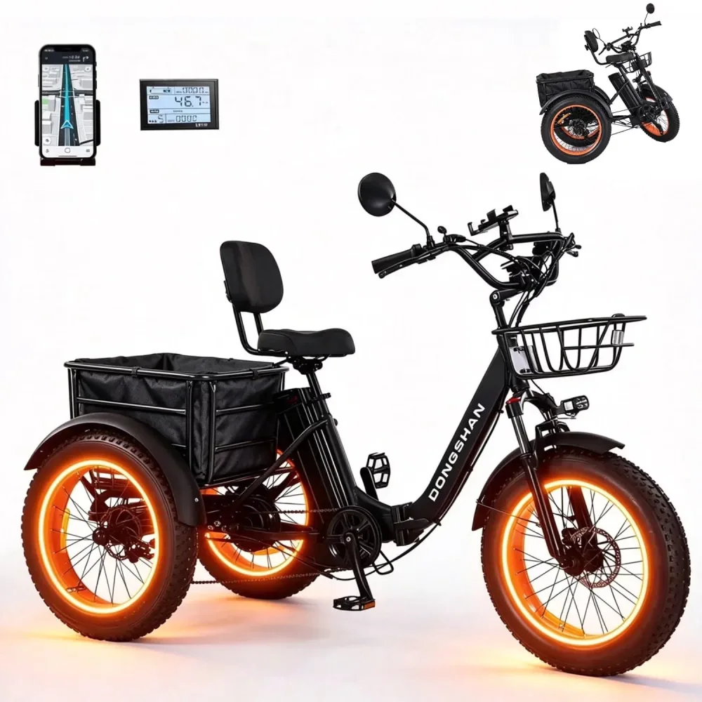 Fat Tire 750w folding 48v