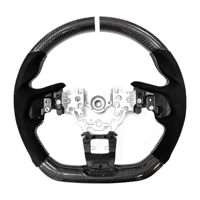 Motorsports Steering black white