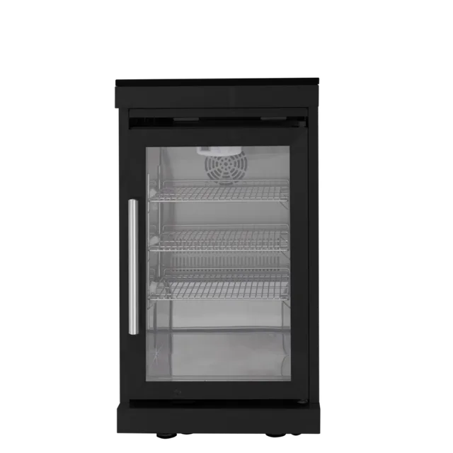 Beverage Refrigerator adjustable black 75 lb