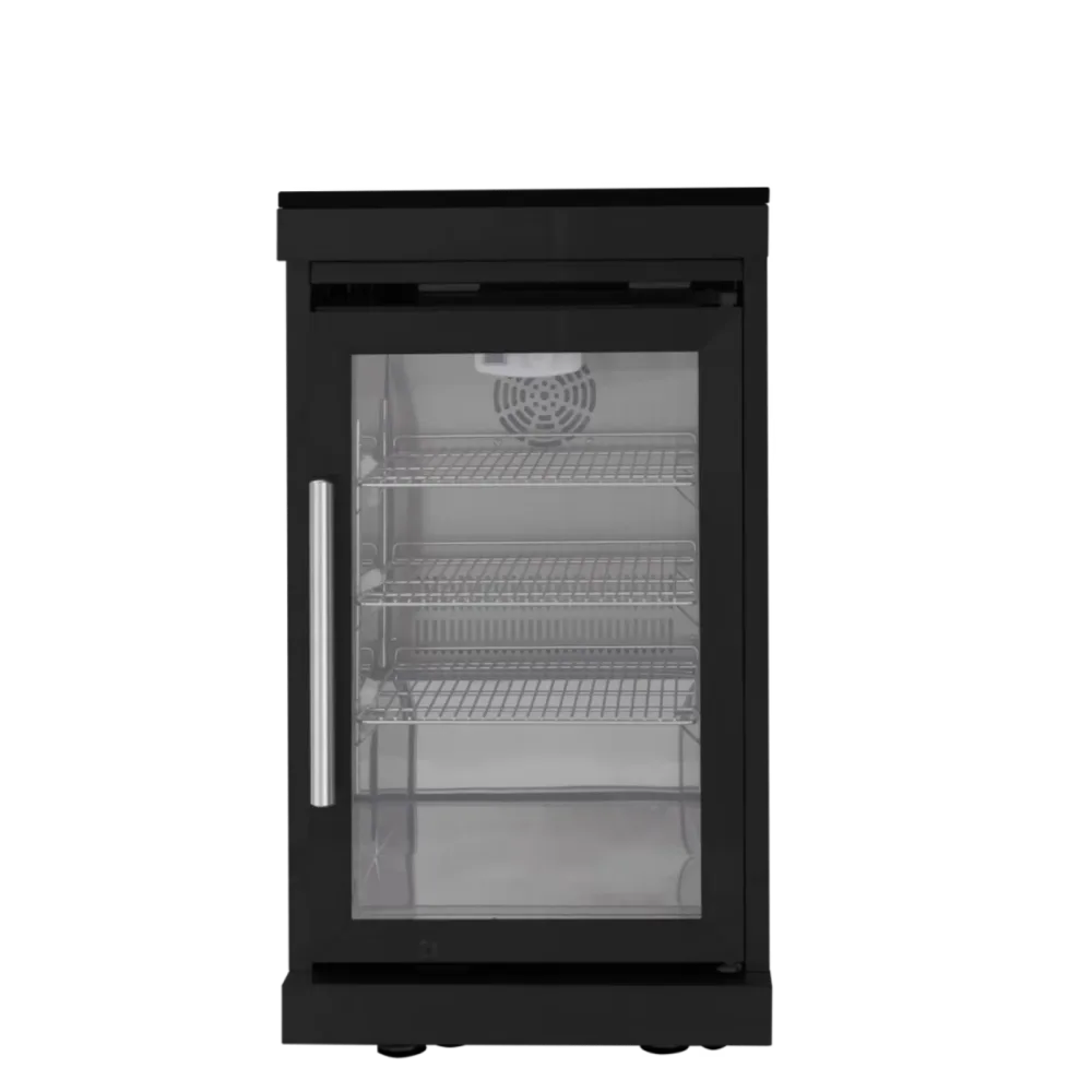 Beverage Refrigerator adjustable black 75 lb