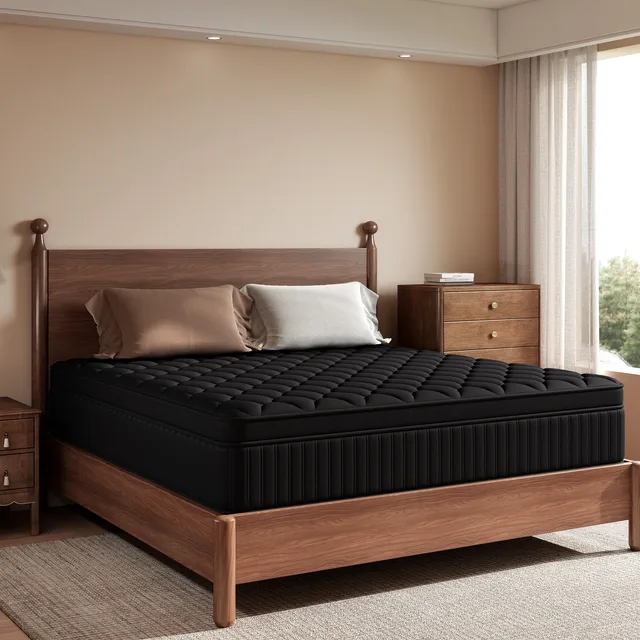 Hybrid Mattress 14 in black
