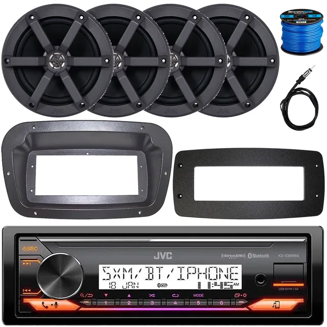 Stereo 6.5" 100 watts bluetooth