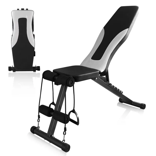Adjustable Weight foldable white