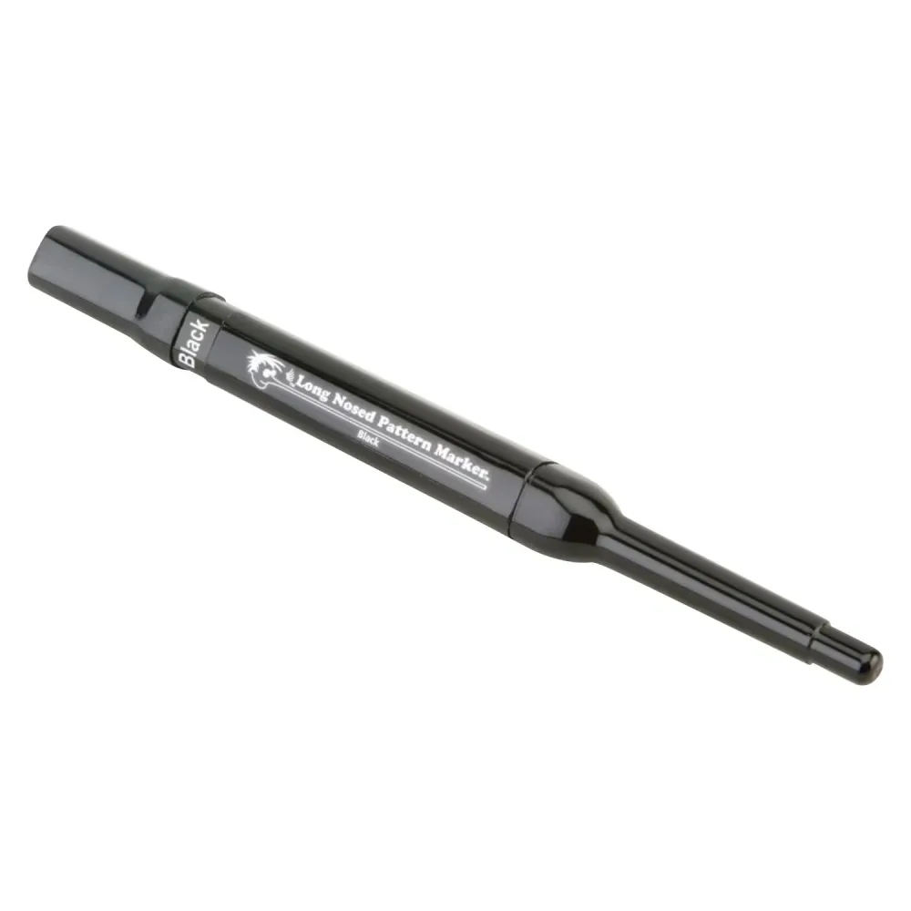 Marker 25 pack black 8"