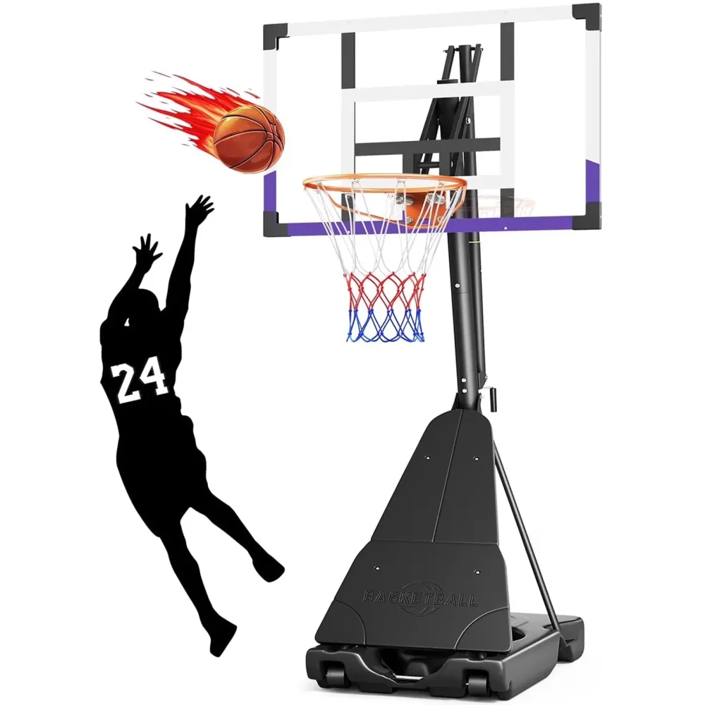 Basketball Hoop 44" 5.25-10ft adjustable