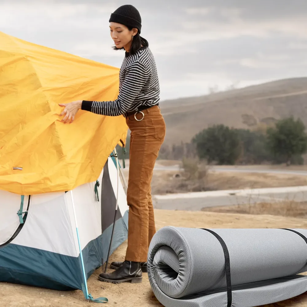 Camping Mattress 75" foldable portable