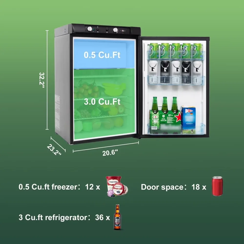 Refrigerator 12v 110v 110 v