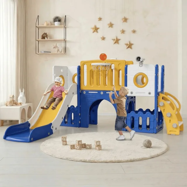 Storage Space 9 in blue yellow