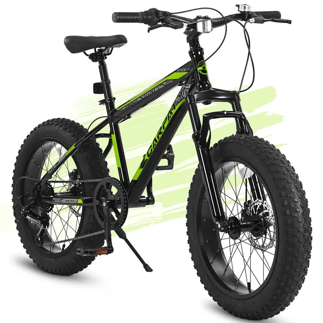 Mountain Bike 20 inch black green