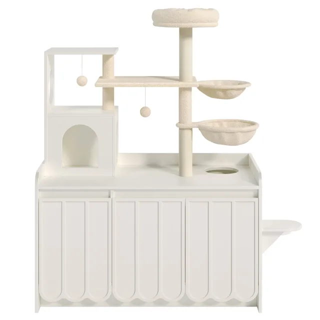 Litter Box 50.6" white