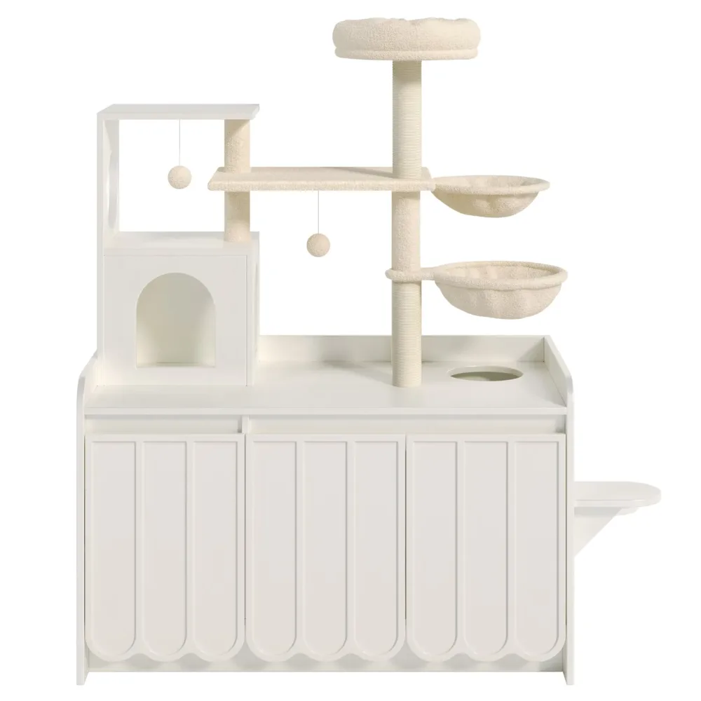 Litter Box 50.6" white