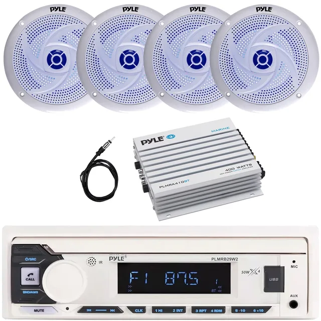 Bluetooth Amplifier 8' 320w 4 channel