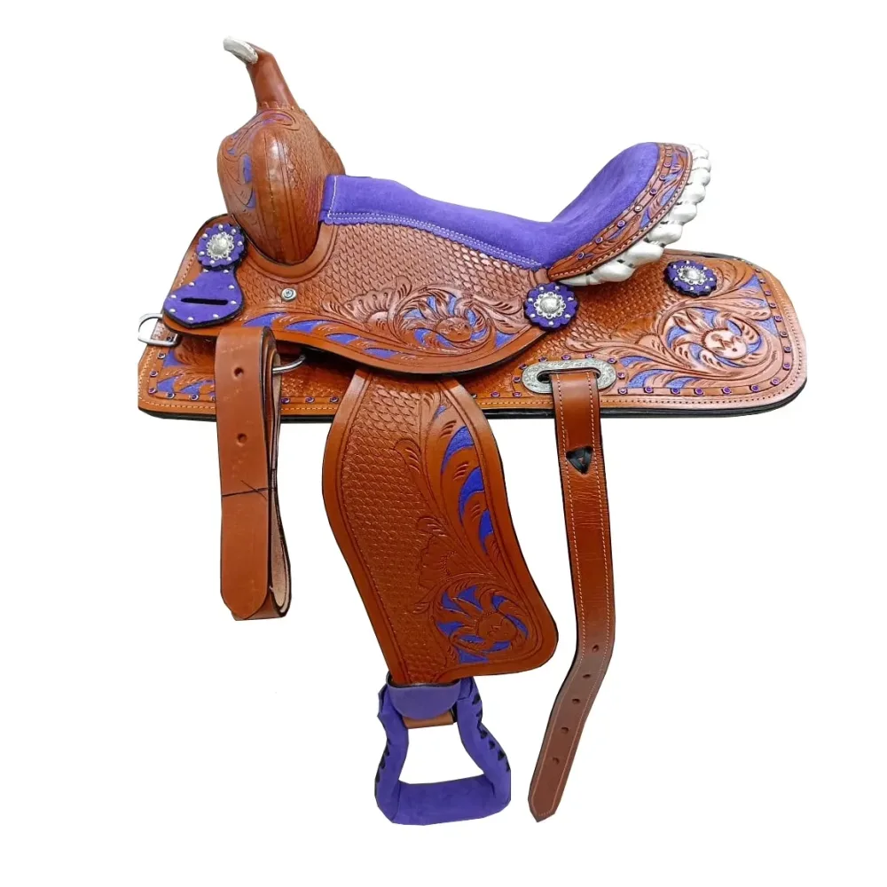 Horse Saddle 10" brown