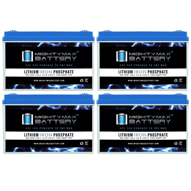 Battery 12v 4 pack 30 lbs