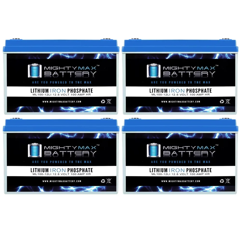 Battery 12v 4 pack 30 lbs