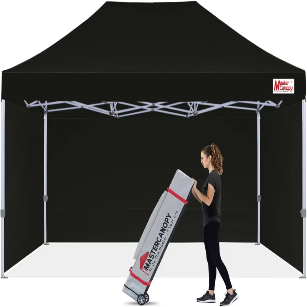 Canopy Tent waterproof black 15ft