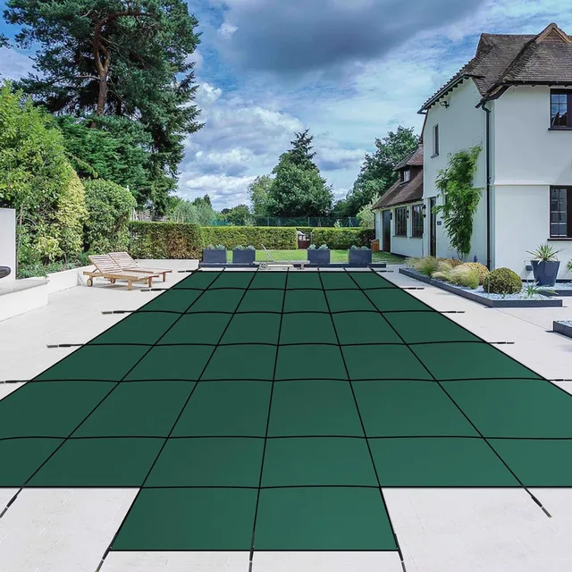 Inground Pool 40 ft 8 ft green