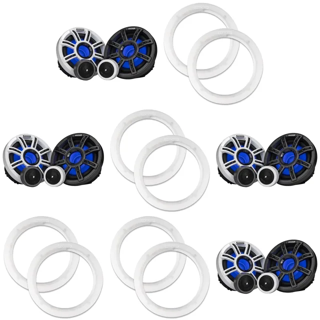 Speaker 4 pair 6.5" led