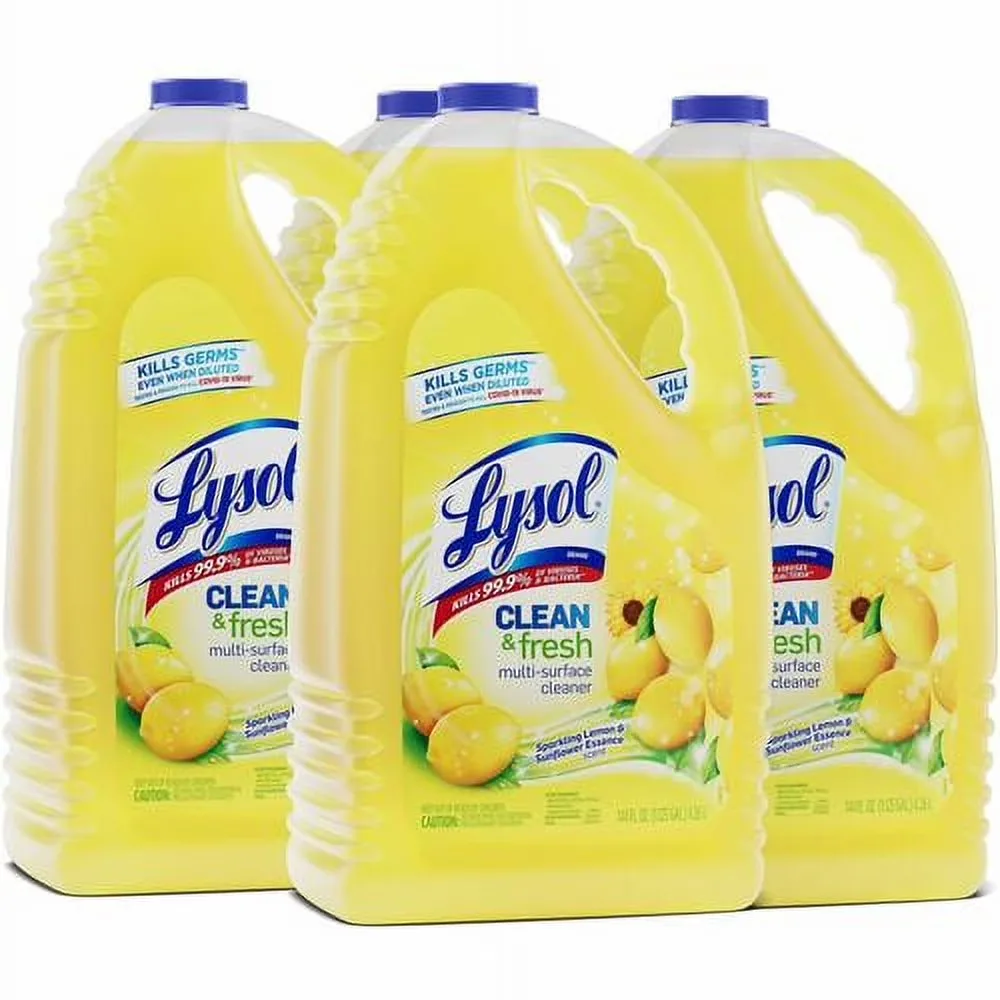 Cleaner 4.5 quart yellow