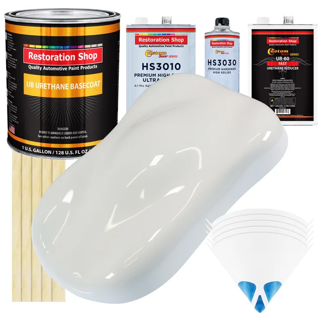 Auto Paint white 1 gallon 2 gallons
