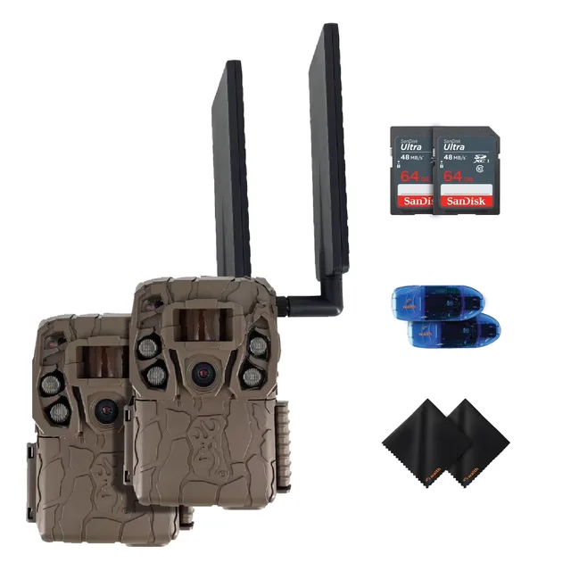 Trail Cameras 2 pack 110 ft 80 ft