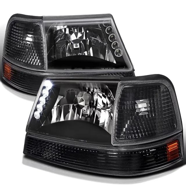 Bumper led black 4volts
