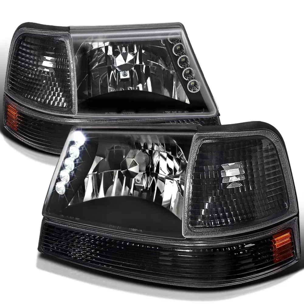 Bumper led black 4volts