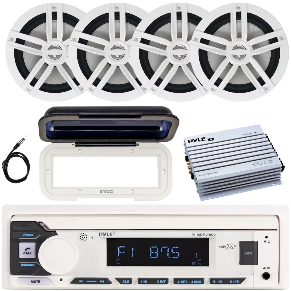 In-dash Stereo 6.5" 180w 4 channel