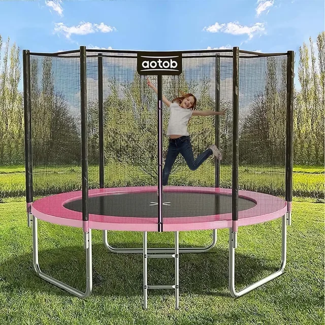 Backyard Trampoline 12ft 1400lbs 8'
