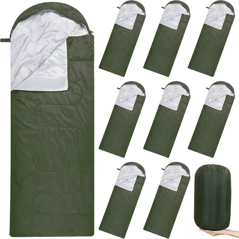 Bag green 10 packs 75 cm