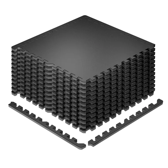 Exercise Mats 0.56' waterproof black